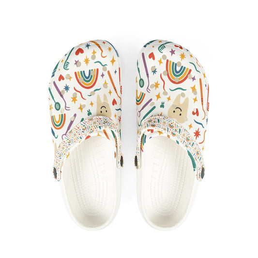 Dental Theme Comfort Clogs
