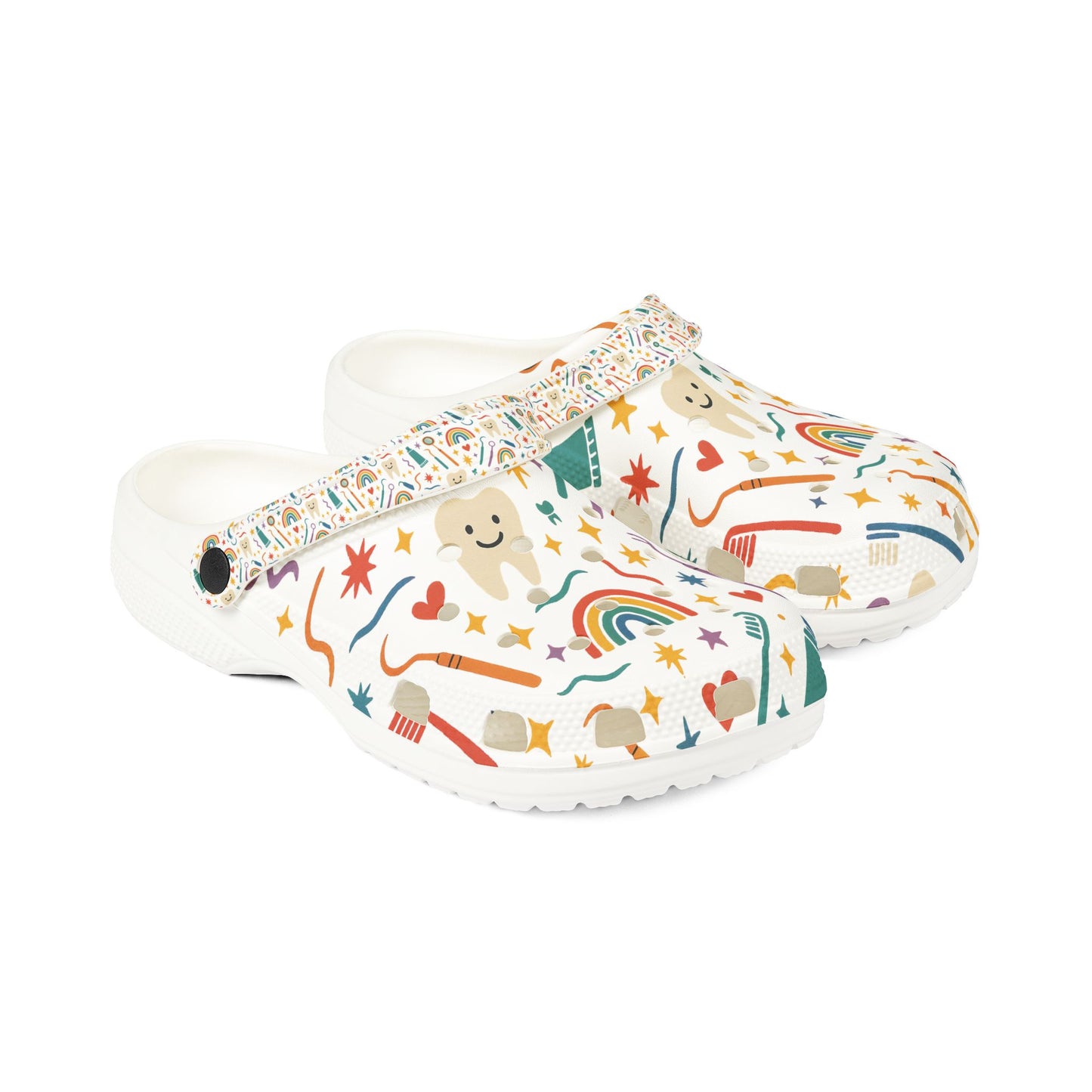 Dental Theme Comfort Clogs