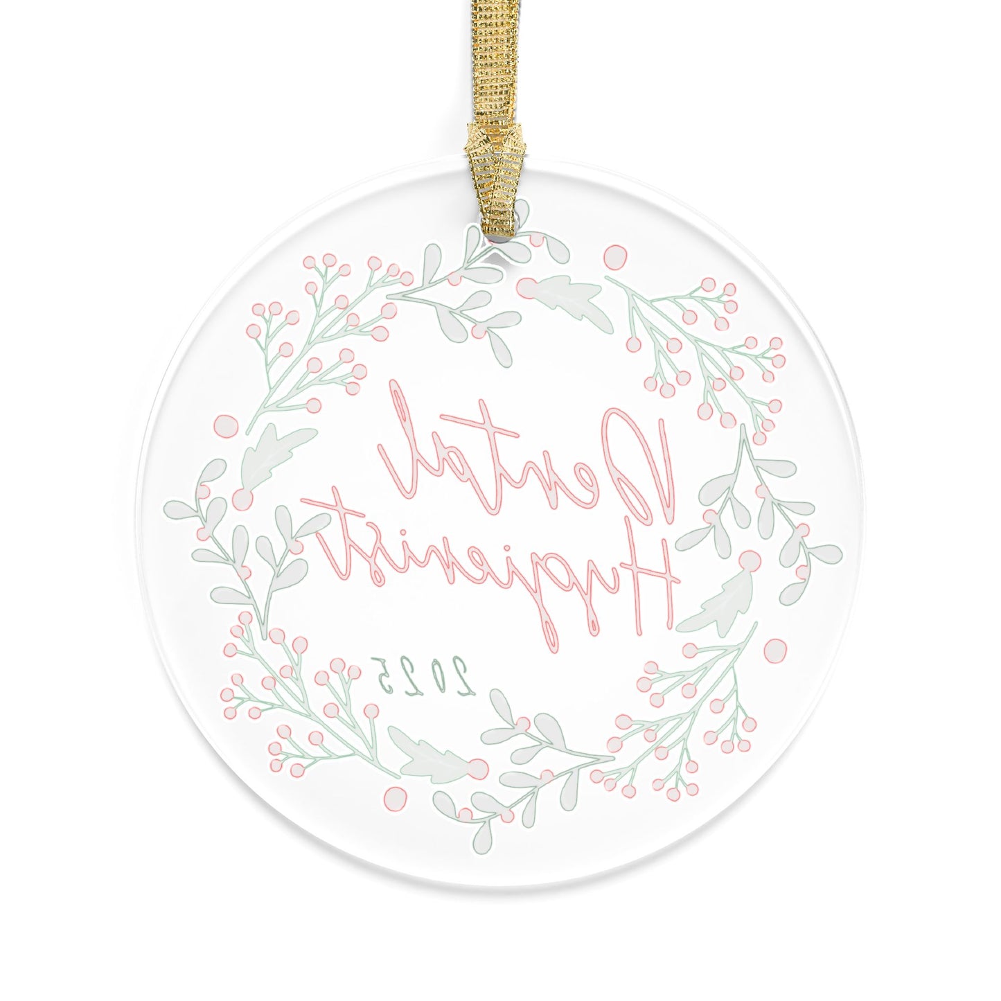 Dental Hygienist Acrylic Ornament - Holiday Keepsake 2025