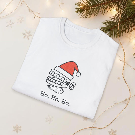 Santa Chattering Teeth T-Shirt